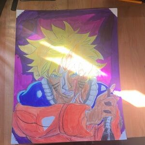 I’m selling a semi realistic Naruto drawing